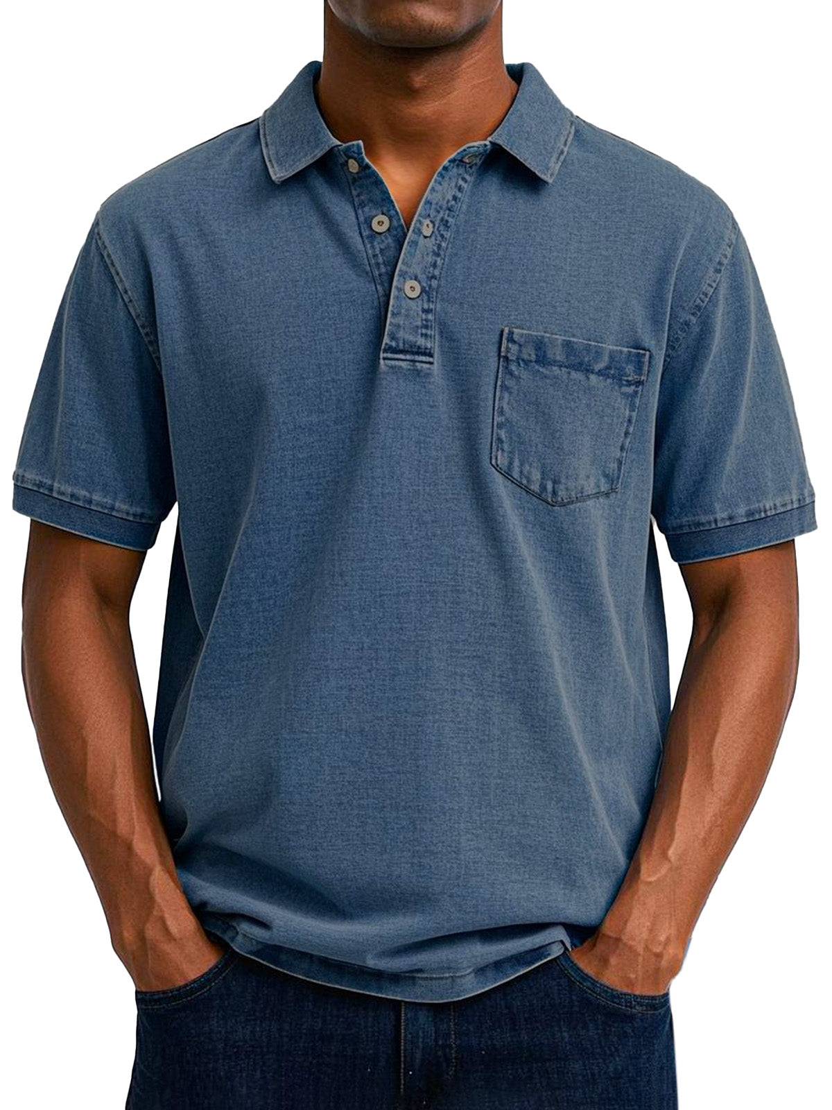 Tygo |  Vintage casual pikétröja för herrar