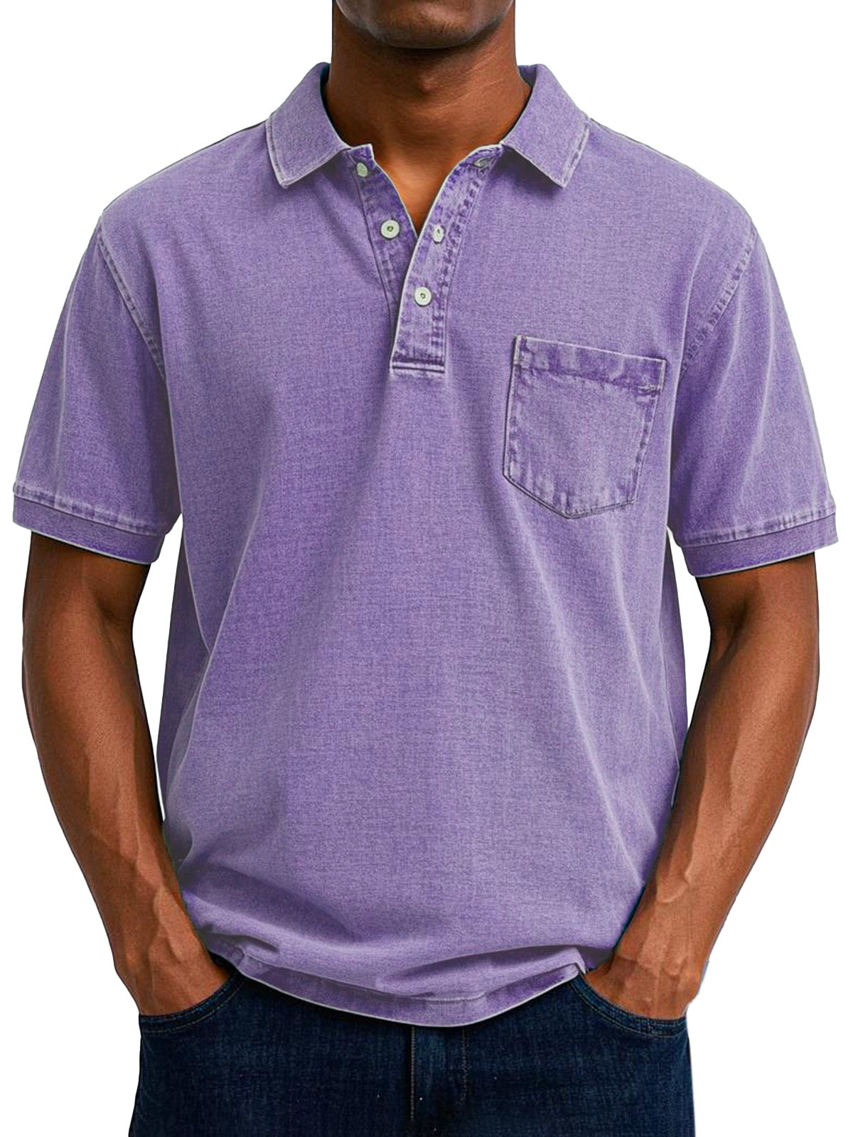 Tygo |  Vintage casual pikétröja för herrar