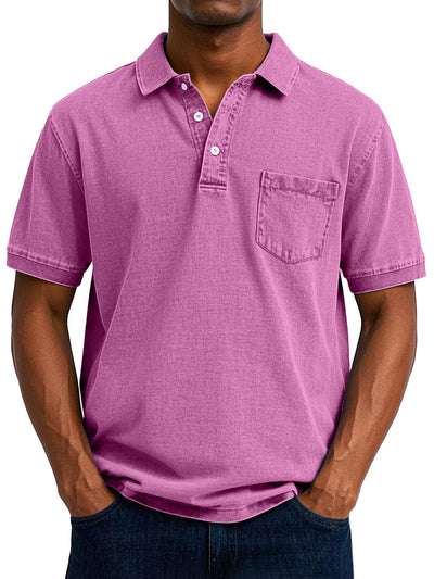 Tygo |  Vintage casual pikétröja för herrar
