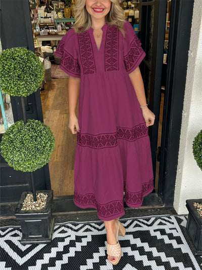 Alura | Elegant boho-klänning
