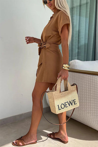 marna | Trendig jumpsuit i linne och bomull