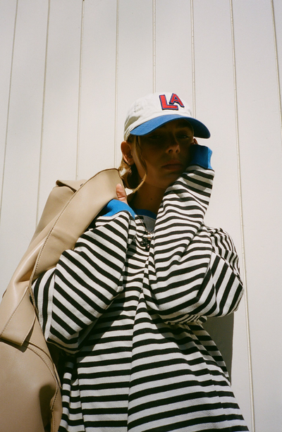 Inga | Randig sweatshirt