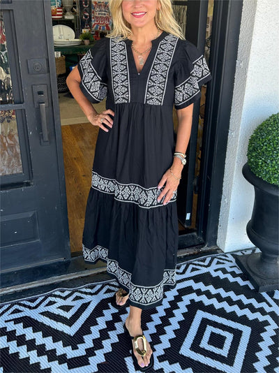 Alura | Elegant boho-klänning