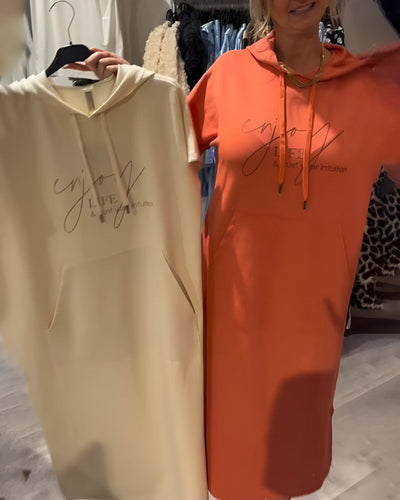 Agnes™ | Hoodieklänning för Komfort och Stil