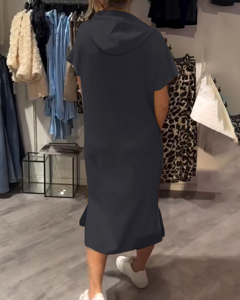 Agnes™ | Hoodieklänning för Komfort och Stil