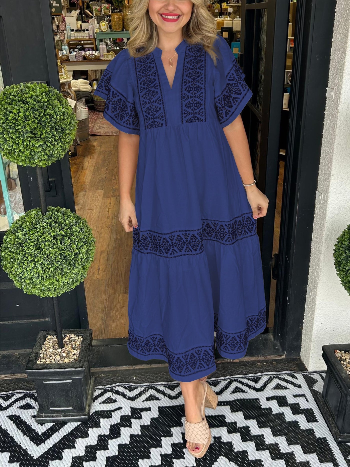 Alura | Elegant boho-klänning