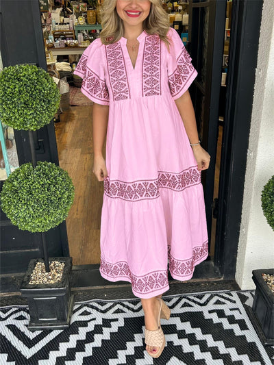 Alura | Elegant boho-klänning