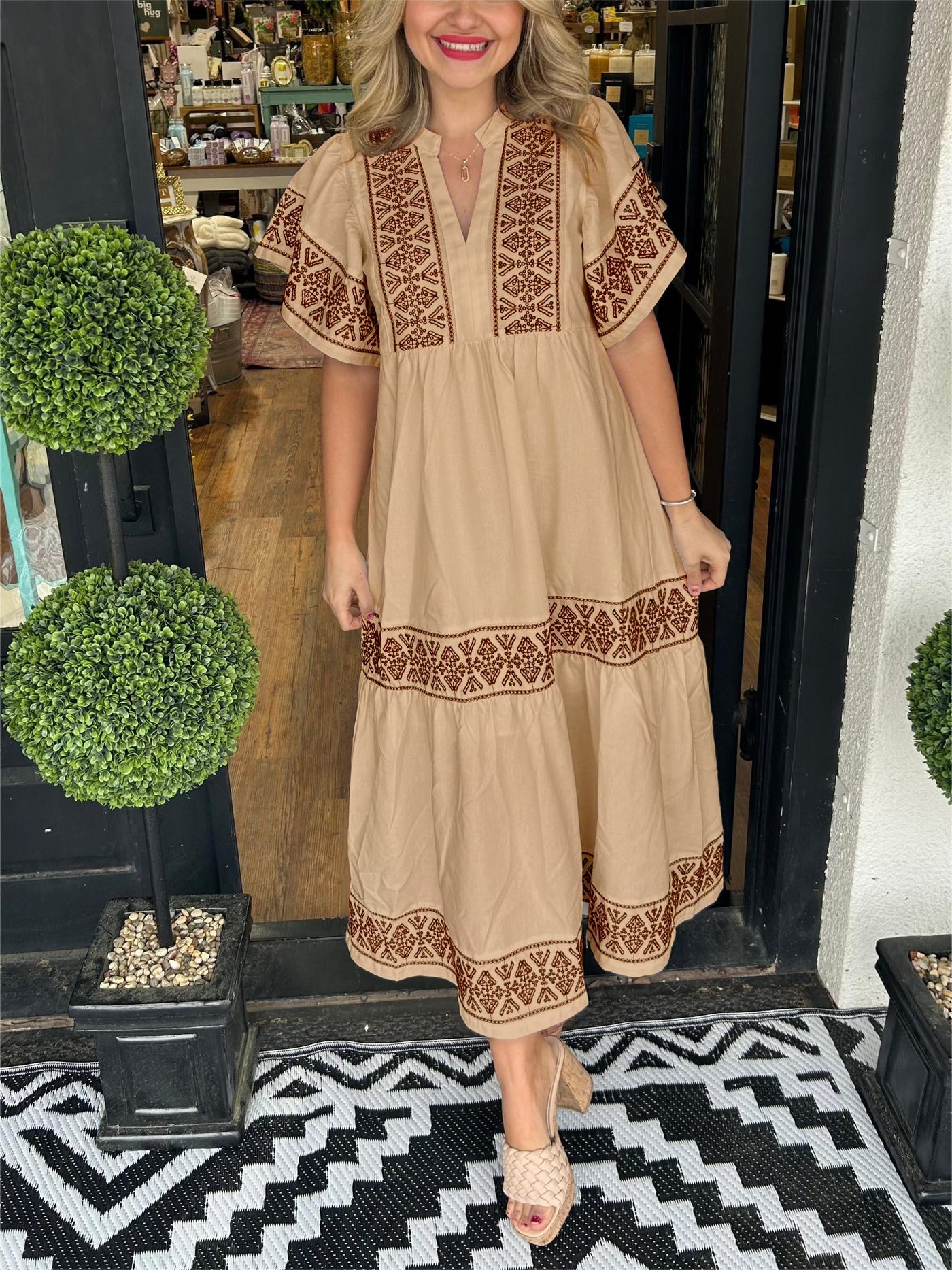 Alura | Elegant boho-klänning