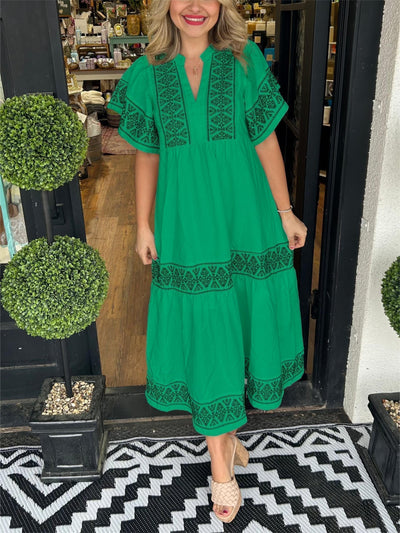 Alura | Elegant boho-klänning