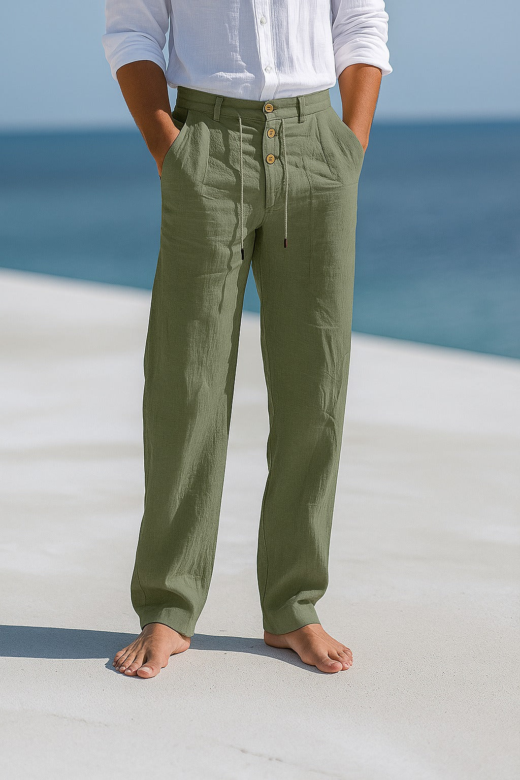 Noah™ | Coastal Comfort Linnébyxor