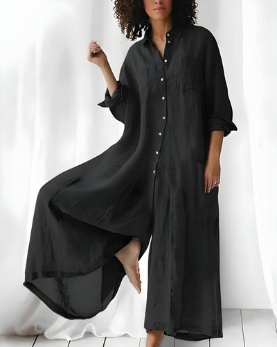 Xess | Luftig Sommarjumpsuit med Elegant Passform