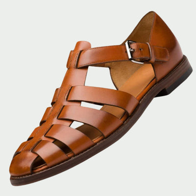 Tallvik | Sandaler i läder