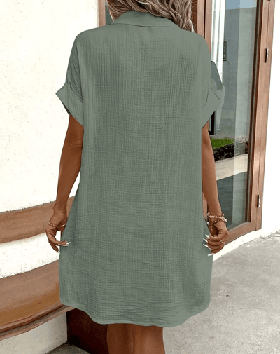 Martha™ | Somrig Midiklänning