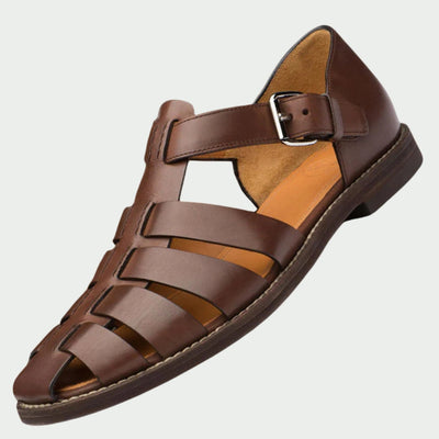 Tallvik | Sandaler i läder