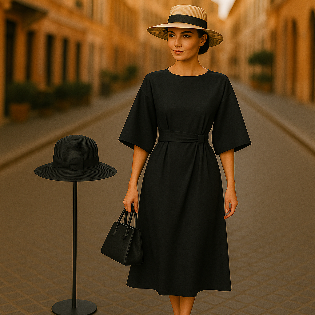Lina | skulpterande elegant klänning