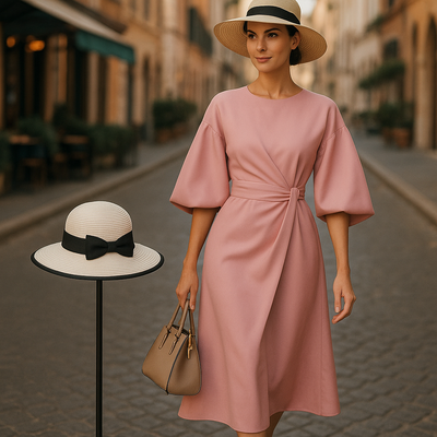 Lina | skulpterande elegant klänning