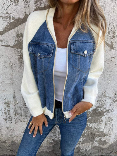 Chantal | Bekväm jeansjacka