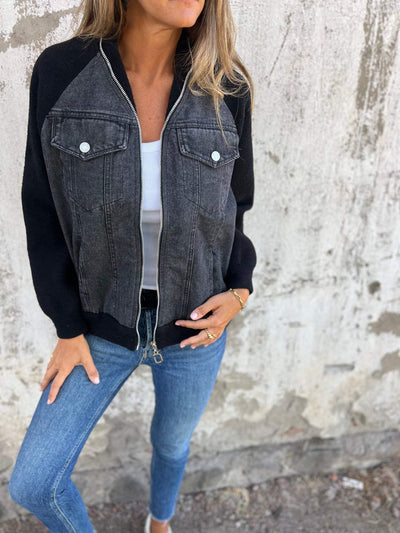 Chantal | Bekväm jeansjacka