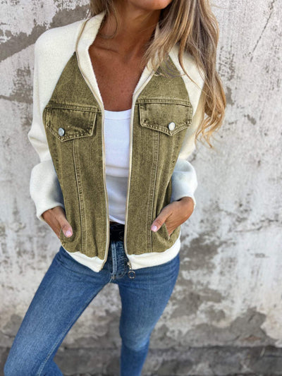 Chantal | Bekväm jeansjacka