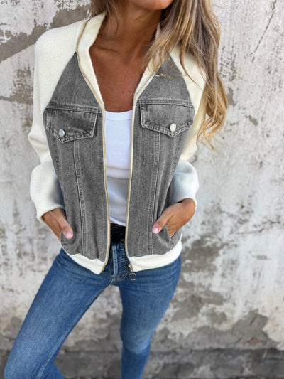 Chantal | Bekväm jeansjacka