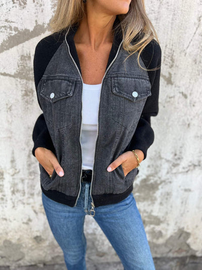 Chantal | Bekväm jeansjacka