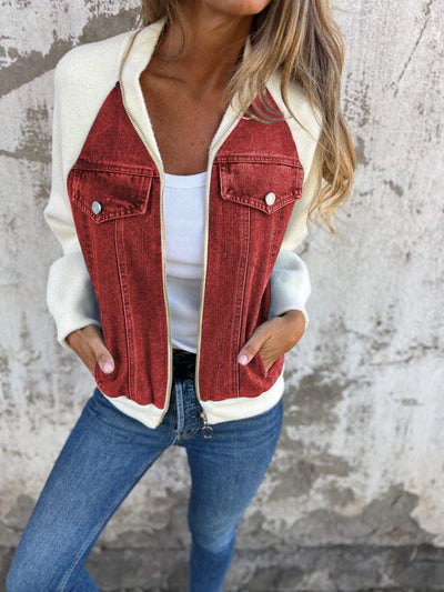 Chantal | Bekväm jeansjacka