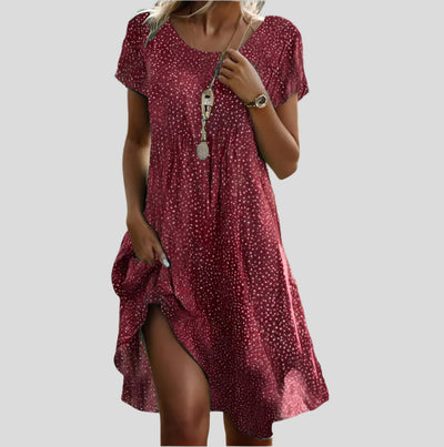 Lova | Bohemisk klänning med elegant stil