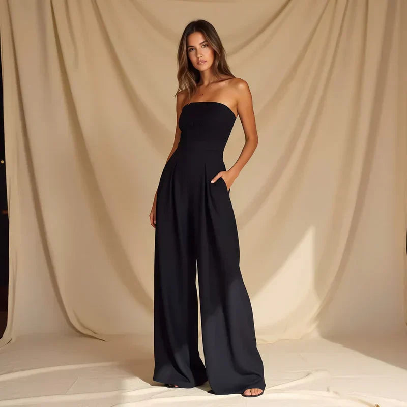 Gunilla | Lätt ärmlös jumpsuit